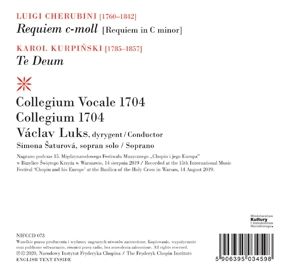 Produktbild: Requiem in c-moll/Te Deum