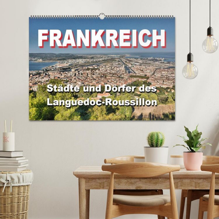 Produktbild: Frankreich- St&auml;dte und D&ouml;rfer des Languedoc-Roussillon (Wandkalender 2026 DIN A2 quer), CALVENDO Monatskalender