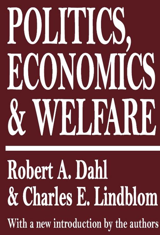 Produktbild: Politics, Economics, and Welfare
