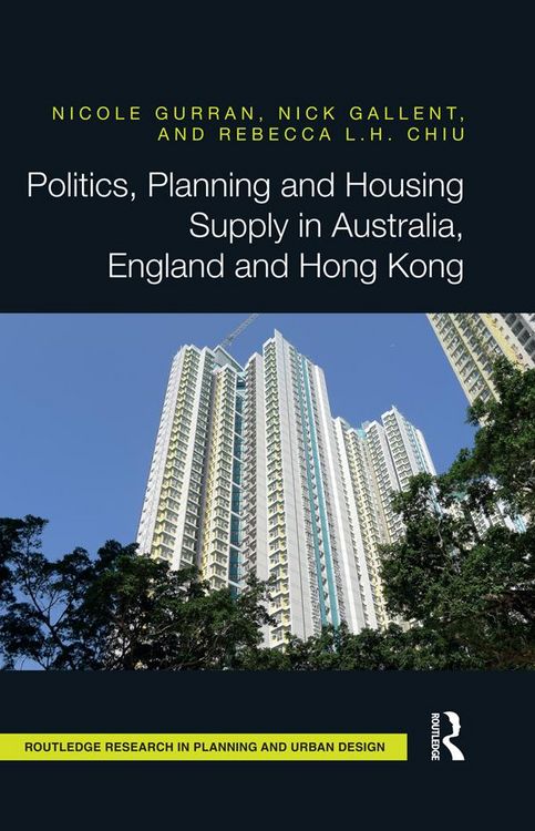 Produktbild: Politics, Planning and Housing Supply in Australia, England and Hong Kong