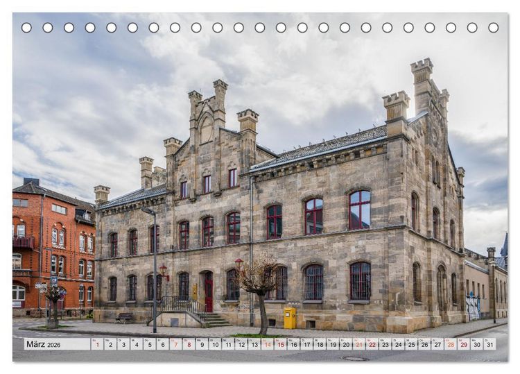 Produktbild: Rudolstadt Impressionen (Tischkalender 2026 DIN A5 quer), CALVENDO Monatskalender