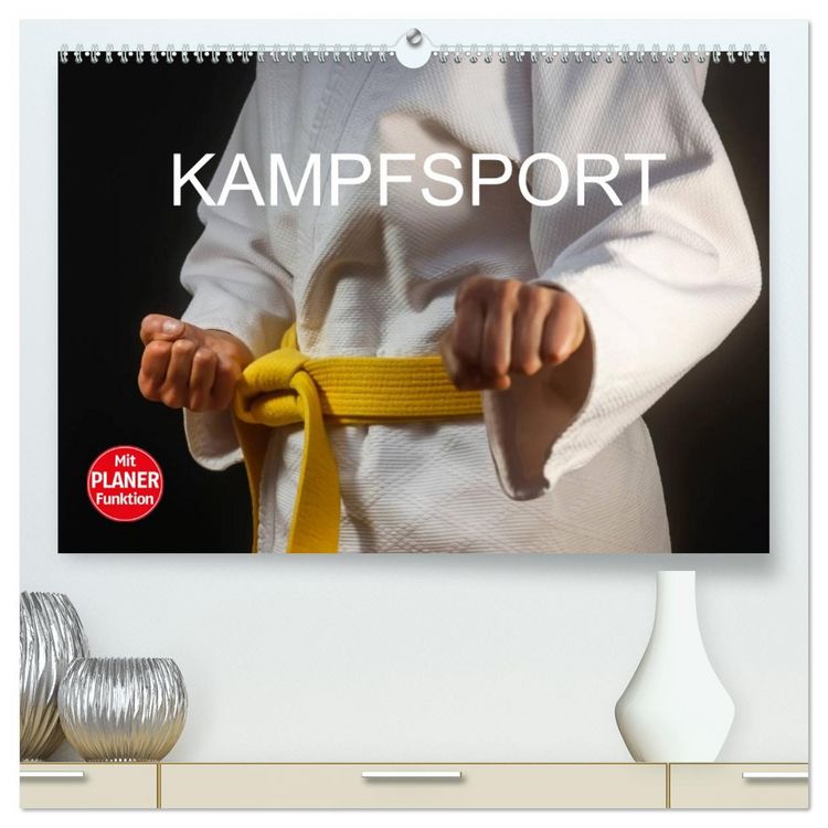 Produktbild: Kampfsport (hochwertiger Premium Wandkalender 2026 DIN A2 quer), Kunstdruck in Hochglanz