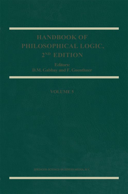 Produktbild: Handbook of Philosophical Logic