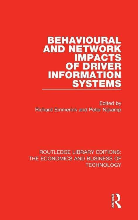 Produktbild: Behavioural and Network Impacts of Driver Information Systems