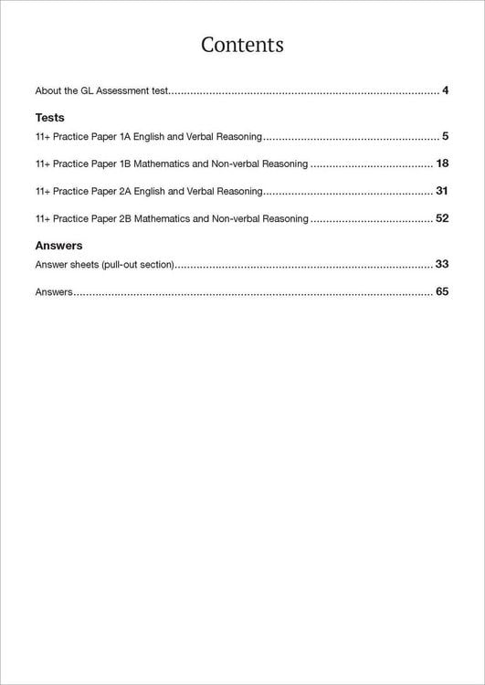 Produktbild: 11+ Practice Papers for the GL Assessment Ages 10-11 - Book 2