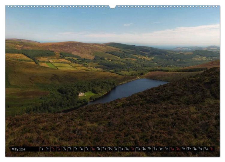 Produktbild: Wicklow Mountains (High Quality Premium Wall Calendar 2026 DIN A2 landscape),CALVENDO 12 Month Wall Calendar