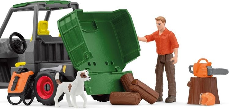Schleich - Farm World - Waldbauer mit Fahrzeug