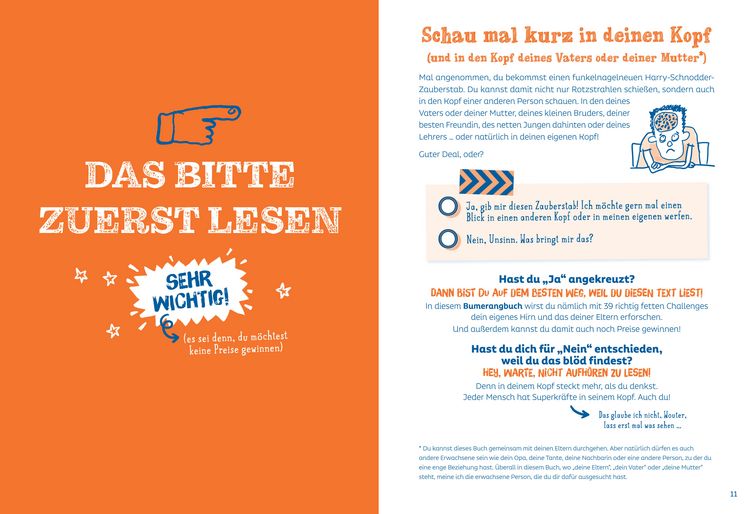 Produktbild: Das Bumerangbuch - St&auml;rke deine mentalen Superkr&auml;fte!