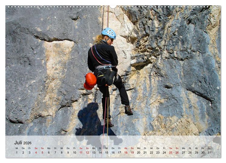 Produktbild: Gipfelabenteuer - wenn der Berg ruft (hochwertiger Premium Wandkalender 2026 DIN A2 quer), Kunstdruck in Hochglanz