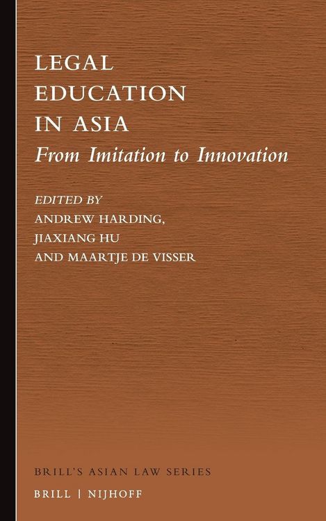 Produktbild: Legal Education in Asia