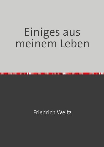 Produktbild: Einiges aus meinem Leben