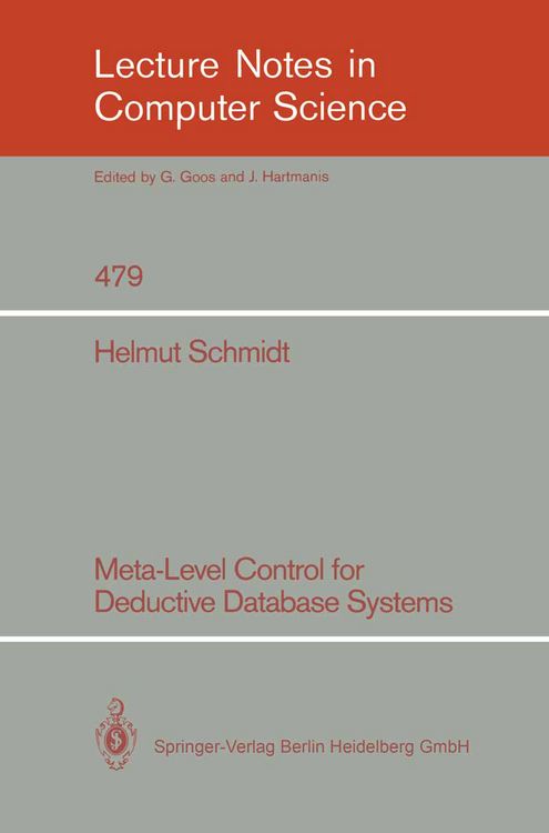 Produktbild: Meta-Level Control for Deductive Database Systems