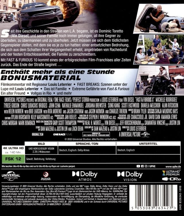 Produktbild: Fast & Furious 10 - Collector's Edition