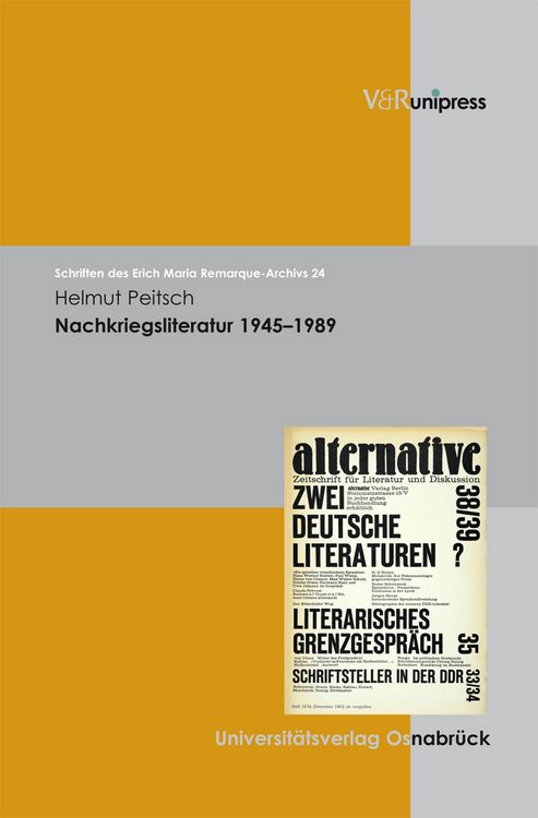 Produktbild: Nachkriegsliteratur 1945&ndash;1989