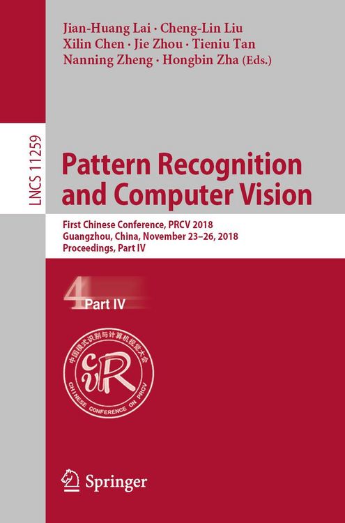 Produktbild: Pattern Recognition and Computer Vision