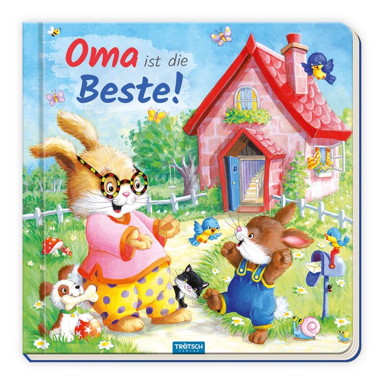 Produktbild: Tr&ouml;tsch Pappenbuch mit Reimen Oma ist die Beste!