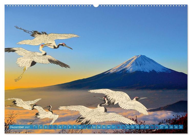 Produktbild: JAPAN Kunst & Tradition (Wandkalender 2027 DIN A2 quer), CALVENDO Monatskalender