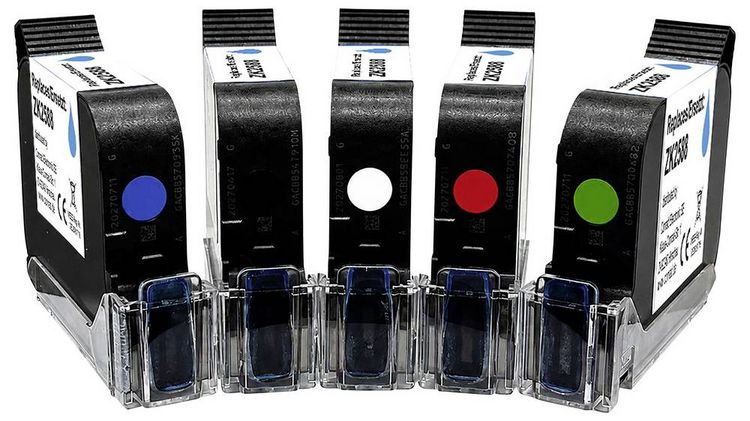 Produktbild: Renkforce Druckerpatrone RF-7593192 Kompatibel Solvent ink cartridge ZK2588 Rot