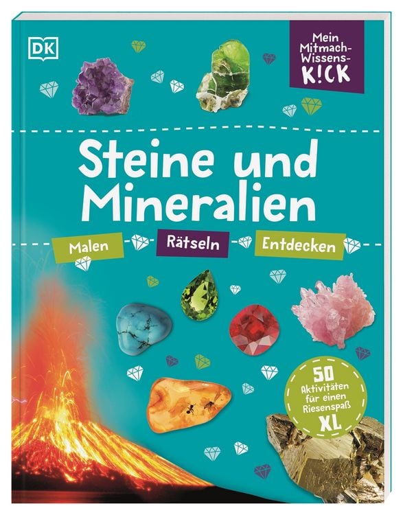 Produktbild: Mein Mitmach-Wissens-Kick. Steine und Mineralien