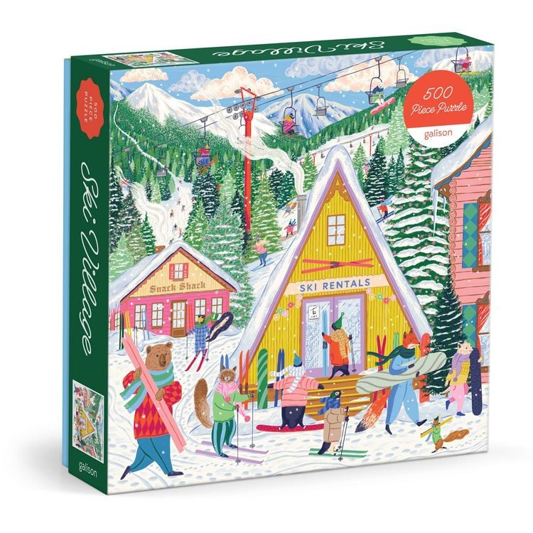 Produktbild: Ski Village 500 Piece Puzzle