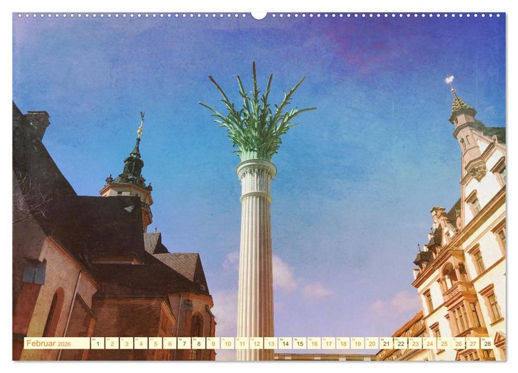 Produktbild: LEIPZIG urcool (Wandkalender 2026 DIN A2 quer), CALVENDO Monatskalender