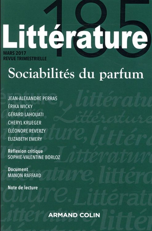 Produktbild: Litterature no 185 1 2017