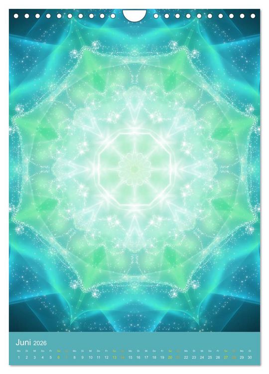 Produktbild: Lichtvolle Mandalas (Wandkalender 2026 DIN A4 hoch), CALVENDO Monatskalender