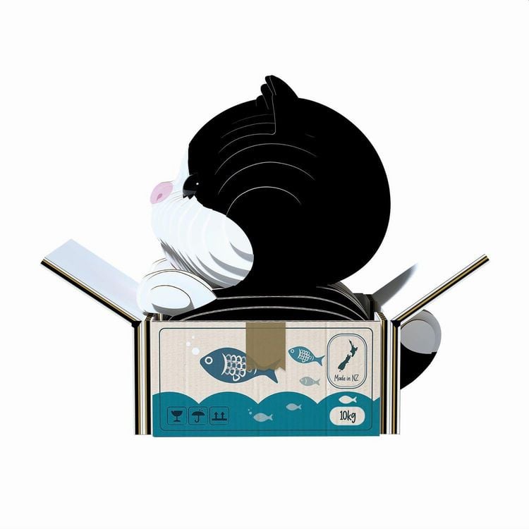 Produktbild: EUGY - 3D Bastelset Tuxedo-Katze