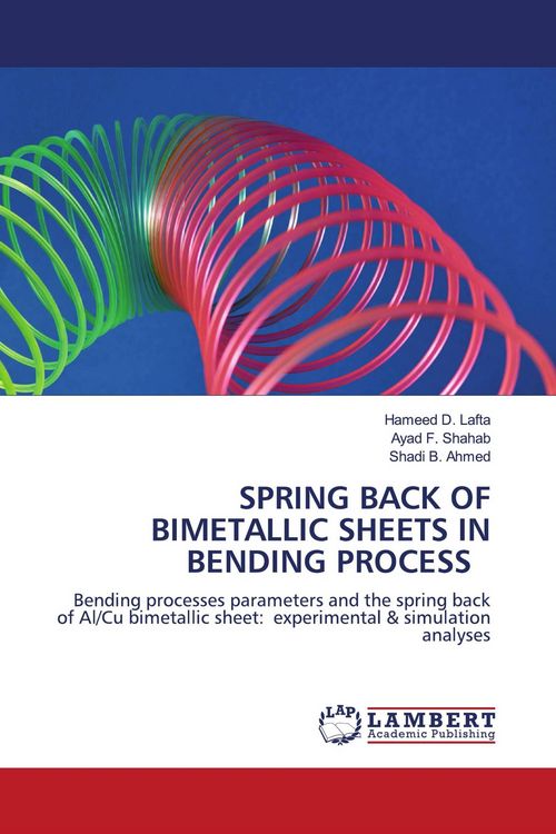Produktbild: Spring Back Of Bimetallic Sheets in Bending Process