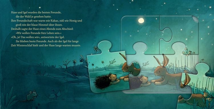 Produktbild: Wir zwei geh&ouml;ren zusammen - Das Puzzle-Buch