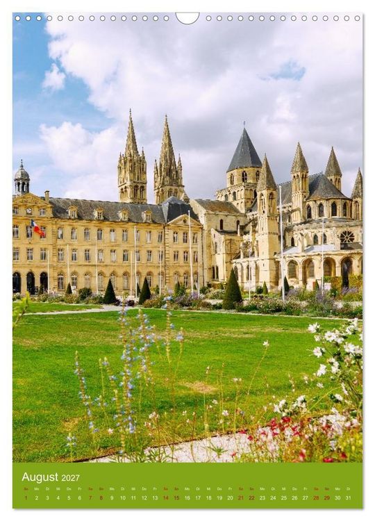 Produktbild: Facetten der Normandie. Zwischen Kreidefelsen und Fachwerk (Wandkalender 2027 DIN A3 hoch), CALVENDO Monatskalender