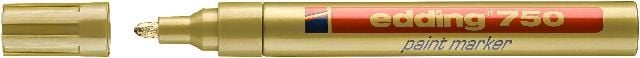 Produktbild: edding Glanzlackmarker 750 gold 2-4mm
