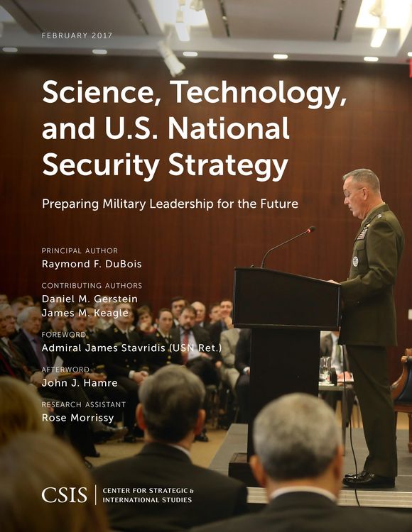 Produktbild: Science, Technology, and U.S. National Security Strategy
