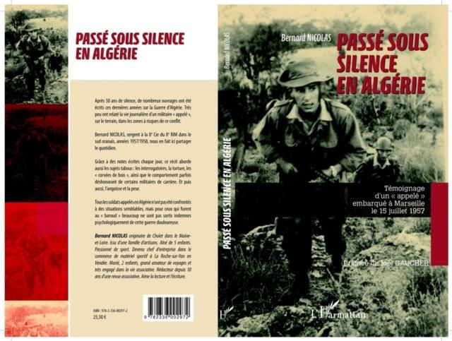 Produktbild: PASSE SOUS SILENCE EN ALGERIETemoignage d'un &quote;appele&quote; emba