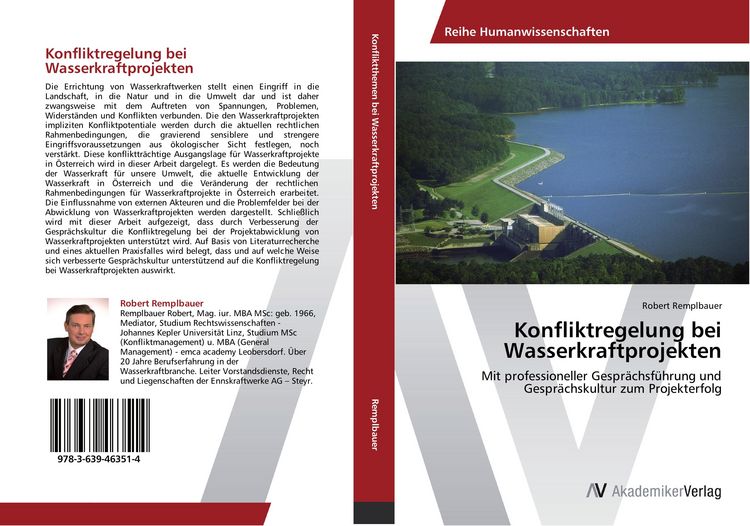 Produktbild: Konfliktregelung bei Wasserkraftprojekten
