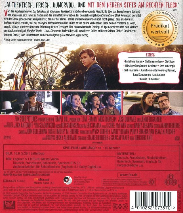 Produktbild: Love, Simon