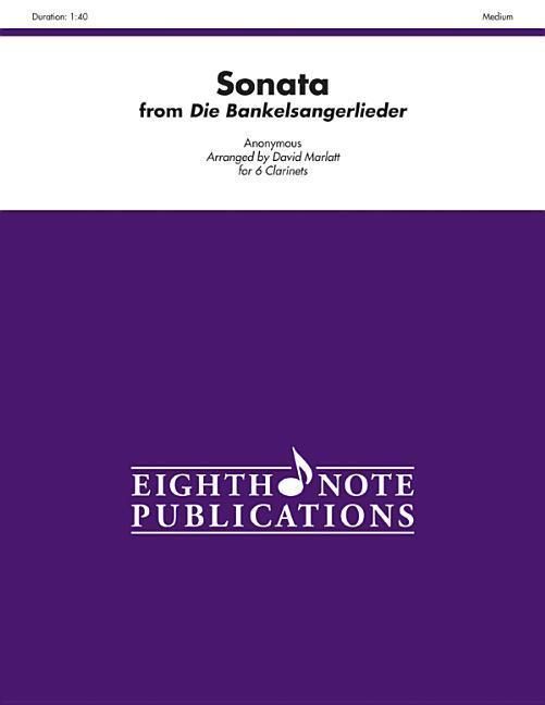 Produktbild: Sonata (from Die Bankelsangerlieder)