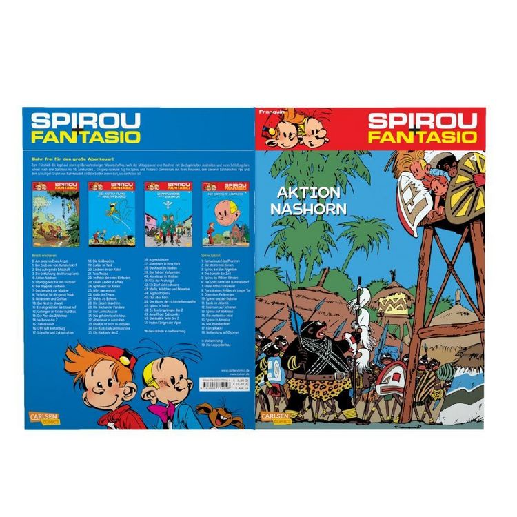 Produktbild: Spirou und Fantasio 4: Aktion Nashorn