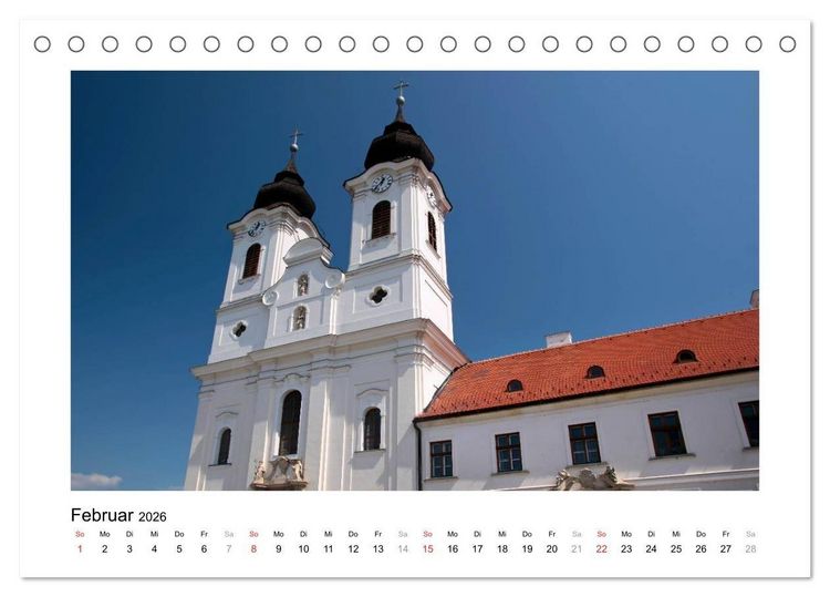 Produktbild: Westungarn - Sch&ouml;nheit und Geheimnis (Tischkalender 2026 DIN A5 quer), CALVENDO Monatskalender