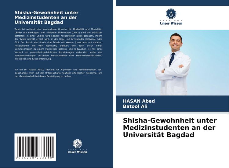 Produktbild: Shisha-Gewohnheit unter Medizinstudenten an der Universit&auml;t Bagdad