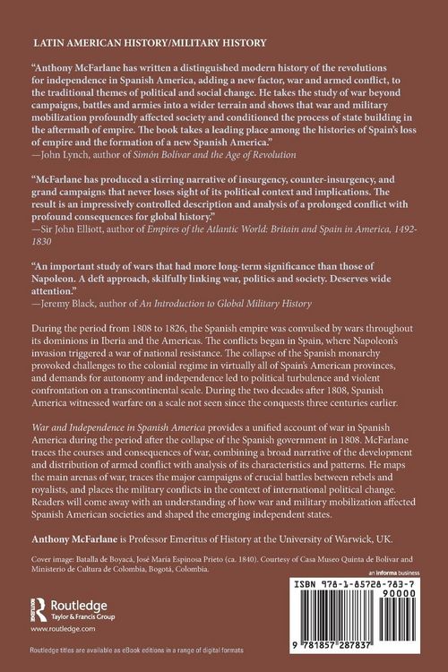 Produktbild: War and Independence In Spanish America