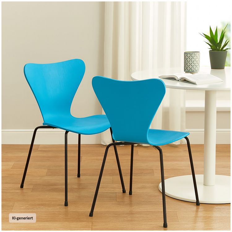 Produktbild: HTI-Living Esszimmerstuhl Rory Blau Esszimmerstuhl Rory Blau