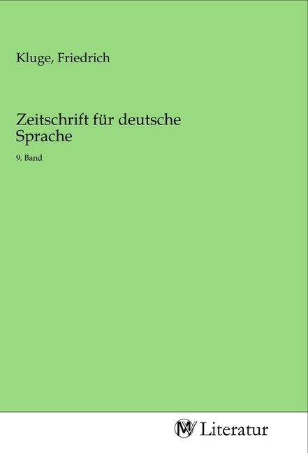 Produktbild: Zeitschrift f&uuml;r deutsche Sprache