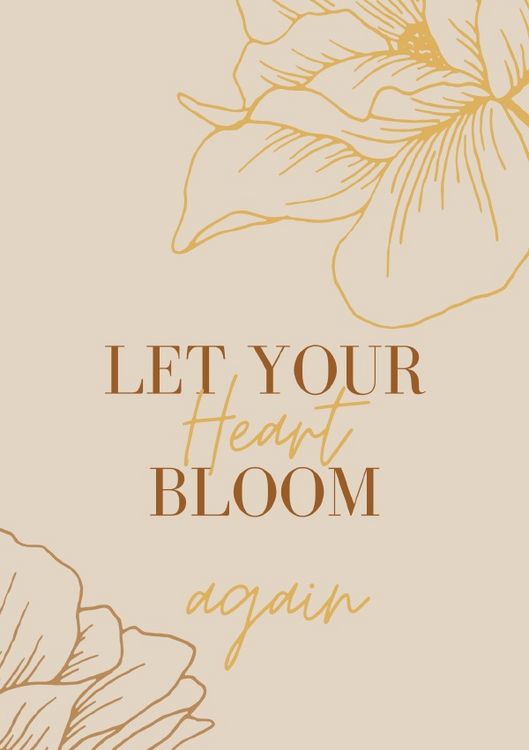Produktbild: Blossom Collection / Notizbuch, Bullet Journal, Journal, Planer, Tagebuch "Heart"