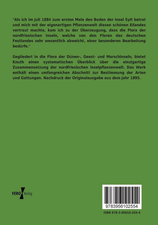 Produktbild: Flora der Nordfriesischen Inseln