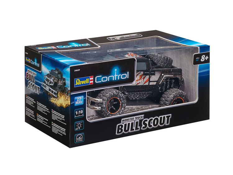 Produktbild: Revell Control 24629 Bull Scout RC Einsteiger Modellauto Elektro Monstertruck Heckantrieb (2WD)