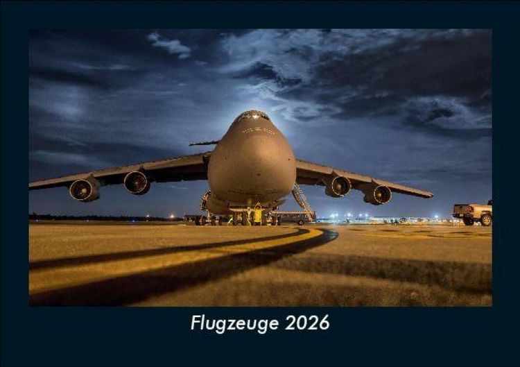 Produktbild: Flugzeuge 2026 Fotokalender DIN A5