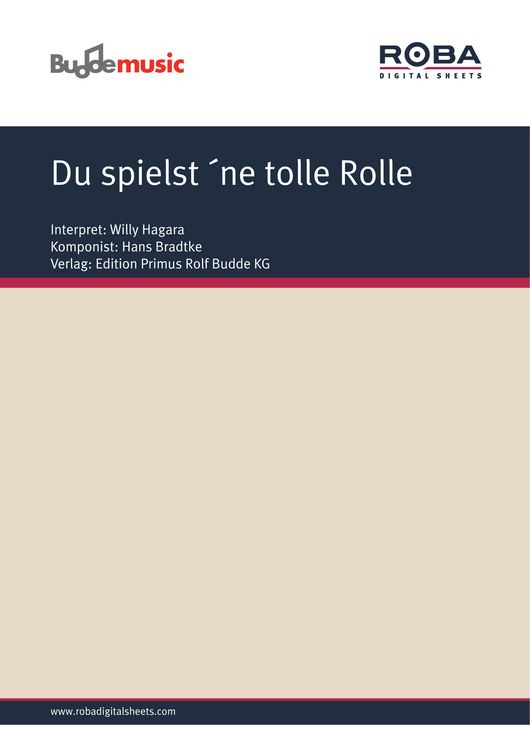 Produktbild: Du spielst &acute;ne tolle Rolle