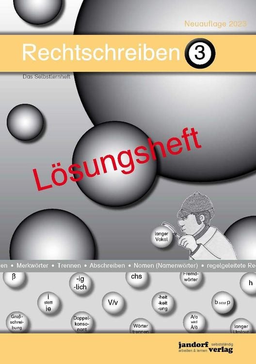 Produktbild: Rechtschreiben Band 3 (Lösungsheft)