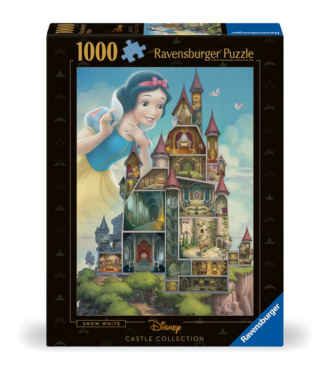 Produktbild: Erwachsenenpuzzle 1000 Teile - Disney Prinzessinnen - Disney Castles: Schneewittchen